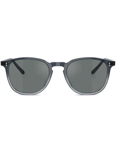 Oliver Peoples Finley 1993 Sun Square-frame Sunglasses In Blue