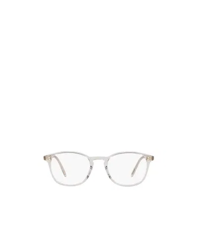 Oliver Peoples Finley Vintage Round-frame Glasses In White