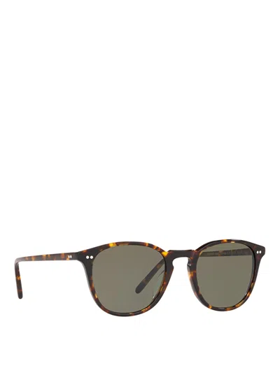 Oliver Peoples Forman L.a Tortoiseshell Sunglasses In Marrón