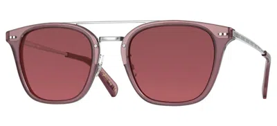 Pre-owned Oliver Peoples Frère La Ov 5461su Pink/mauve (1714/75) Sunglasses