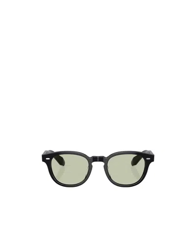 Oliver Peoples Full Frame Plain Mirror In Black