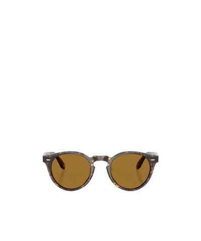 Oliver Peoples Full Frame Sunglasses In Brown