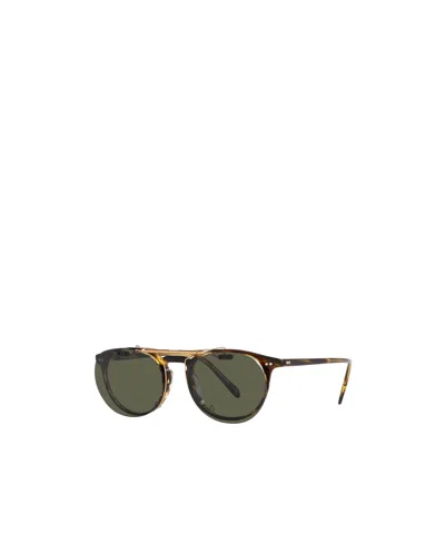 Oliver Peoples Full Frame Sunglasses In Green