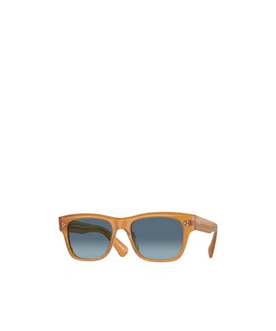 Oliver Peoples Full-framed Sunglasses In Blue