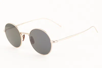 Pre-owned Oliver Peoples G. Ponti-3 1293t 5035 Soft Gold / G-15 Green Polarized Sunglasses