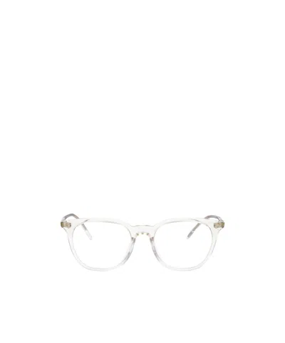 Oliver Peoples Geometric Flat Mirror In White