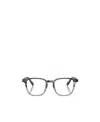 Oliver Peoples Geometric Frame Flat Mirror In Gray