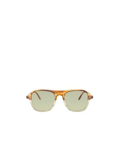 Oliver Peoples Geometric Frame Sunglasses