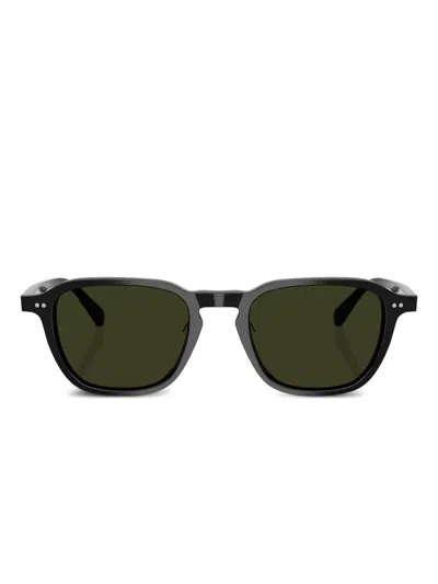 Oliver Peoples Geometric-frame Sunglasses In Black