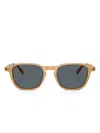 Oliver Peoples Geometric-frame Sunglasses In Yellow