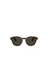 Oliver Peoples Ov5413su Grant Tortoise Sunglasses In Green