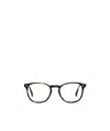 Oliver Peoples Geometrical Frame Flat Mirror In Black