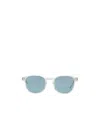 Oliver Peoples Geometrically Framed Sunglasses In Blue