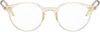 Oliver Peoples Gold Sarelle Glasses In Neutral