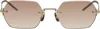 Oliver Peoples Gold Tk-13 Sunglasses In Gold