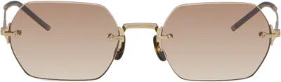 Oliver Peoples Gold Tk-13 Sunglasses