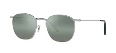 Pre-owned Oliver Peoples Goldsen Sun Ov 1285st Silver/steal Shaded (5036/41) Sunglasses
