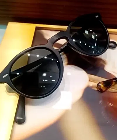 Pre-owned Oliver Peoples Gregory Peck 1962 Folding Polarized G-15 Sun Ov5456su Msrp$684 In G-15 Polar