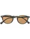 Oliver Peoples Gregory Peck 1962 Sunglasses In Grün