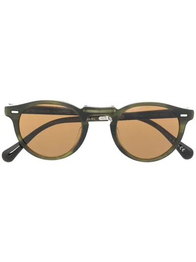 Oliver Peoples Gregory Peck 1962 Sunglasses In Grün