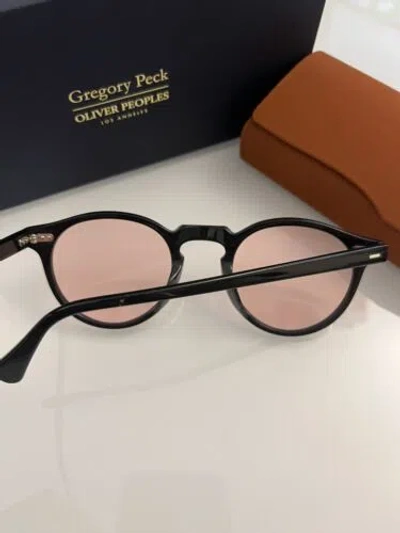 Pre-owned Oliver Peoples Gregory Peck 50mm Limitededition Pink Wash Photocromic Msrp$487