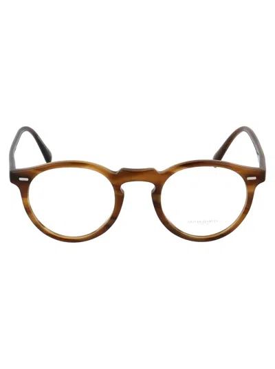 Oliver Peoples Gregory Peck Glasses In Neutral