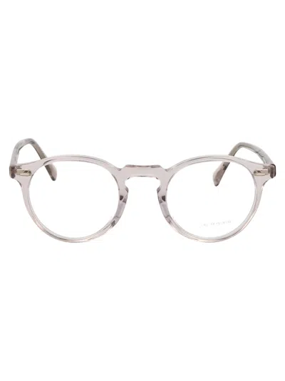 Oliver Peoples Gregory Peck Glasses In Transparent