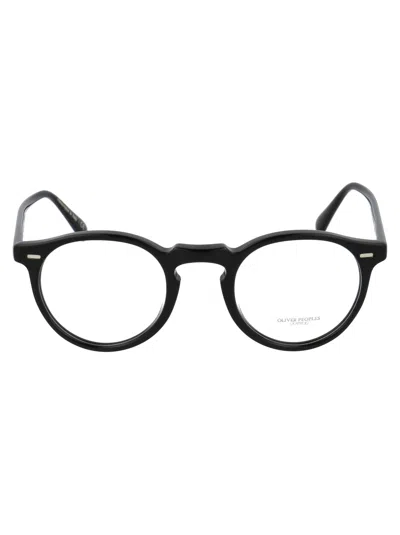 Oliver Peoples Gregory Peck Glasses In Black