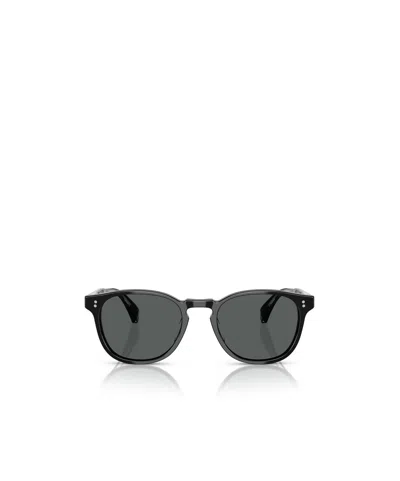 Oliver Peoples Gregory Peck Round-frame Glasses In Green