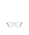 Oliver Peoples Gregory Peck Round-frame Glasses In White