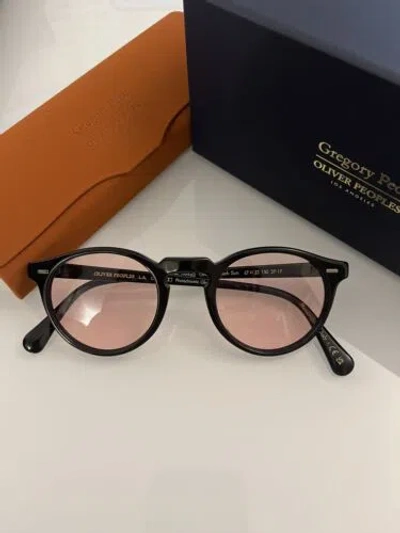 Pre-owned Oliver Peoples Gregory Peck Sun Limited Edition I Pink Wash Photocromic Msrp$487