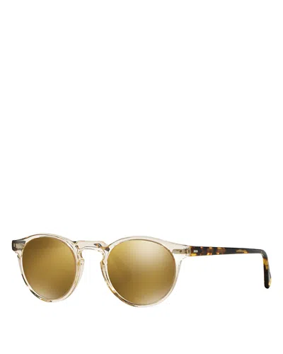 Oliver Peoples Gafas De Sol - Gregory Peck Sun In Dorado