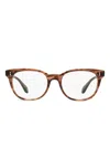 Oliver Peoples Hildie Ov5457u Eyeglasses Woman Eyeglass Frame Red Size 50 Acetate In Brown