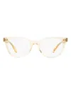 Oliver Peoples Hildie Ov5457u Eyeglasses Woman Eyeglass Frame Cream Size 50 Acetate In Nude