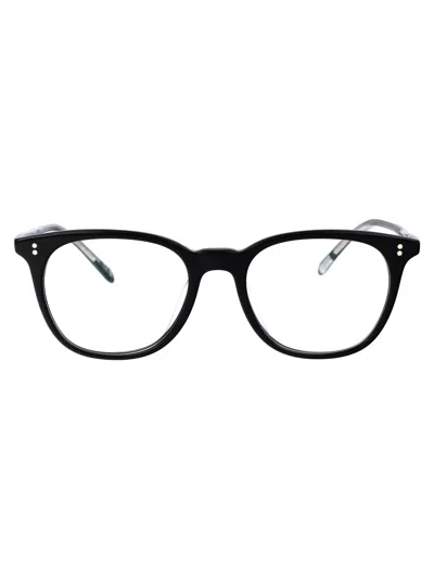 Oliver Peoples Round-frame Glasses In Black