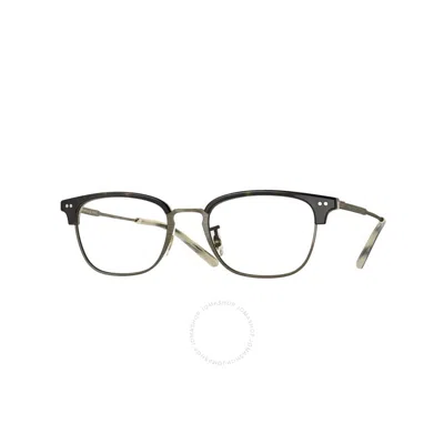 Oliver Peoples Kesten Demo Rectangular Unisex Eyeglasses Ov5468 1666 49 In Black