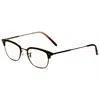 Oliver Peoples Kesten Unisex Opticals In Black