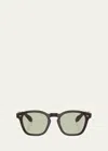 Oliver Peoples Womens Brown Ov5527u Pillow-frame Acetate Optical Glasses In Brown