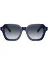 Oliver Peoples Womens Blue Ov5526su Kienna Square-frame Acetate Sunglasses In Blau