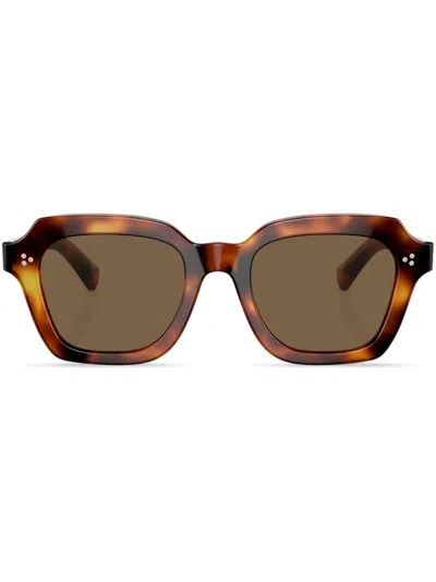 OLIVER PEOPLES KIENNA SQUARE-FRAME SUNGLASSES