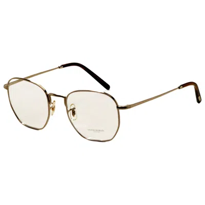 Oliver Peoples Kierney Unisex Opticals In Gold