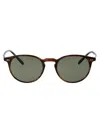 Oliver Peoples Riley Round-frame Sunglasses In Green