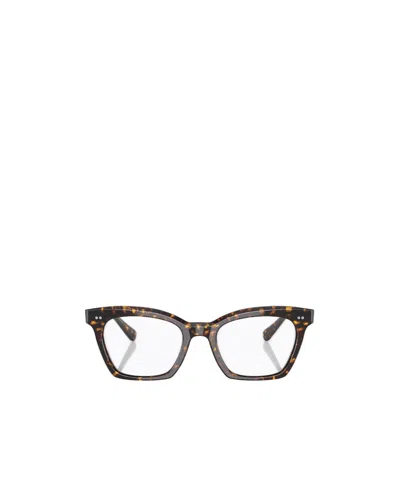 Oliver Peoples Lelia Plain Glasses In Brown