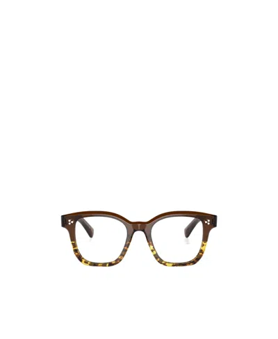 Oliver Peoples Lianella Square-frame Glasses In Brown