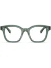 Oliver Peoples Lianella Square-frame Glasses In Green