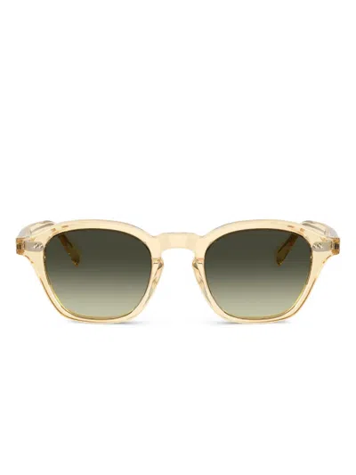 Oliver Peoples Light Brown Sunglasses