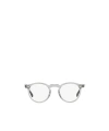 Oliver Peoples Logo Details Flat Mirror In White