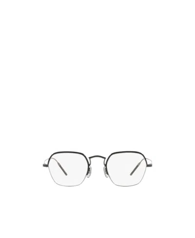 Oliver Peoples Logo Flat Mirror In White