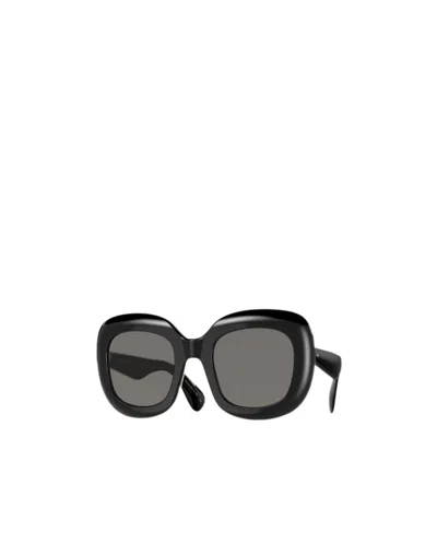 OLIVER PEOPLES LOGO SUNGLASSES
