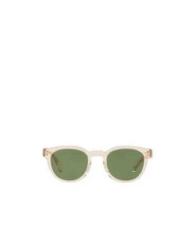 OLIVER PEOPLES LOGO SUNGLASSES